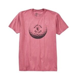 Linksoul The Baller Graphic Tee Heather Mauve Crewneck Short Sleeve Print S